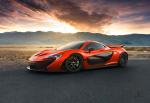 McLaren P1 in Death Valley 2015 года